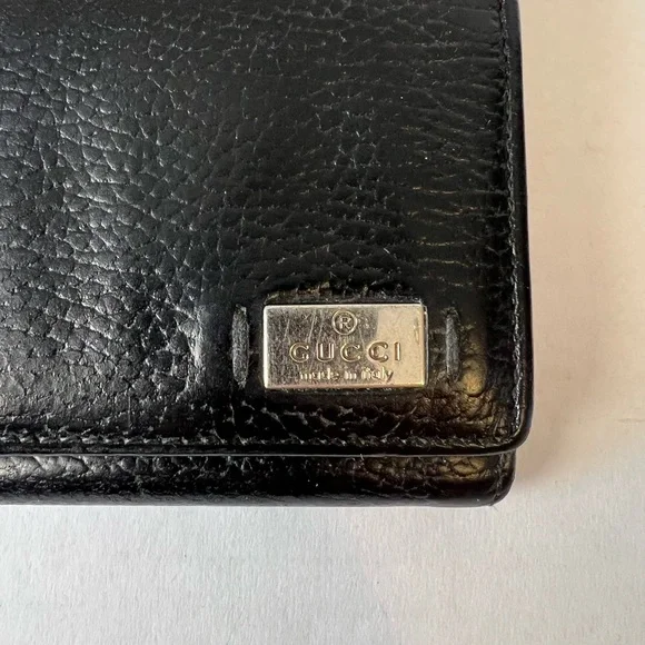 Gucci pebble leather, long wallet‎ - Picture 2 of 13